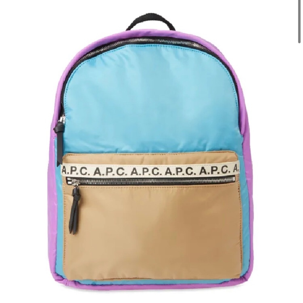 APC Marc Tape Logo Backpack